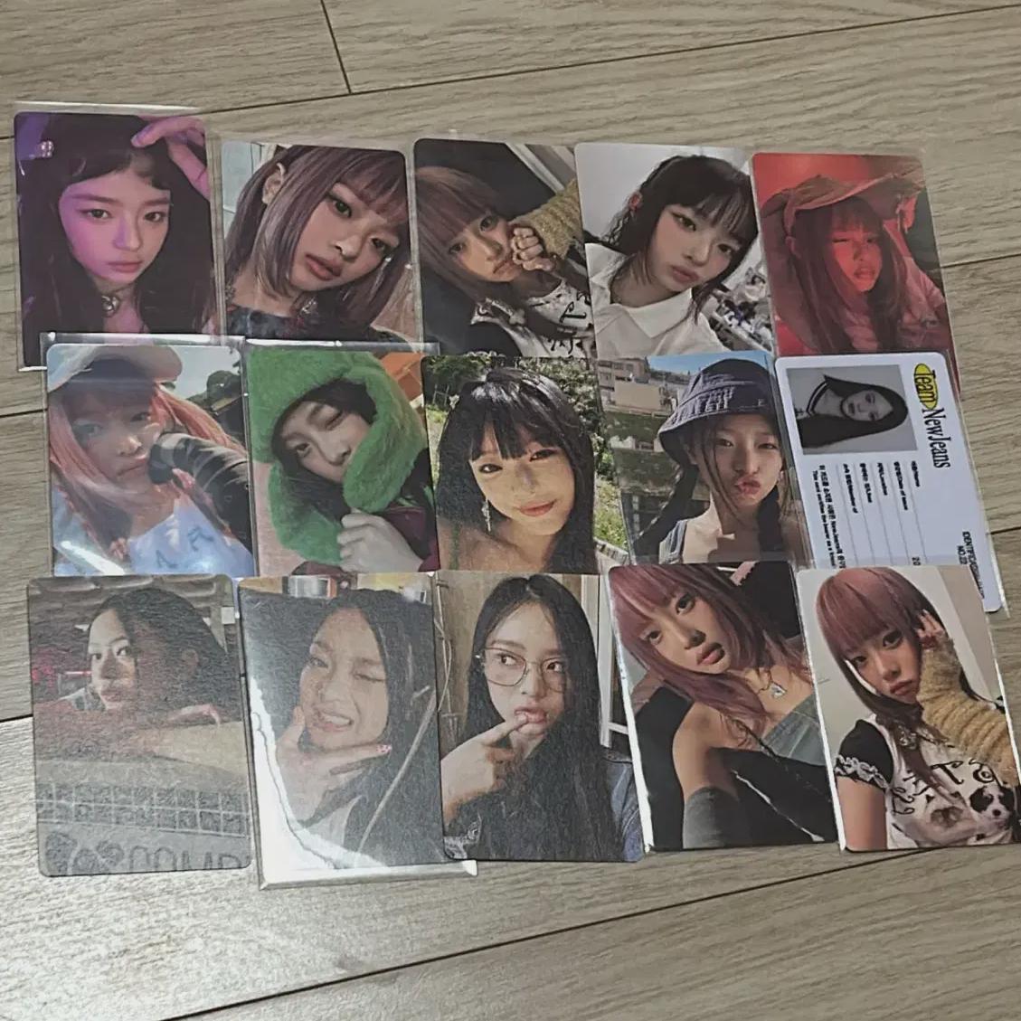 

Newjeans Njz Hanni Album Omg Blue Book Id Photo Card