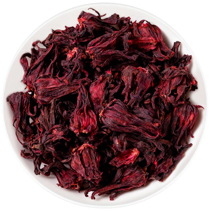 Yunnan Roselle Rose Eggplant Dried Flower Tea Large Pieces Roselle Flower Jar (30g/jar)