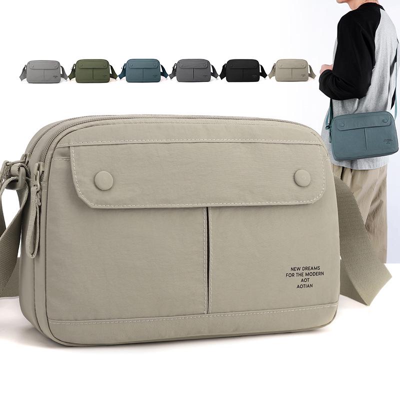 Large Capacity Single-Shoulder Crossbody Bag: Versatile for Commuting, Sports, Outdoor Use, with Multi-functional Phone Pocket and Coin Purse.