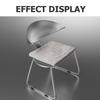 4Pcs Furniture Pads for Chairs Legs Felt Floor Protectors U Shaped Chair Bottom Cushions Noise-Reducing on Wood Floors