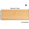 Minimalist Bamboo Teacup Serving Tray
