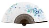 Stylish Business Paper Japanese Folding Fan with Original Box Glory Women's (Morning White)
