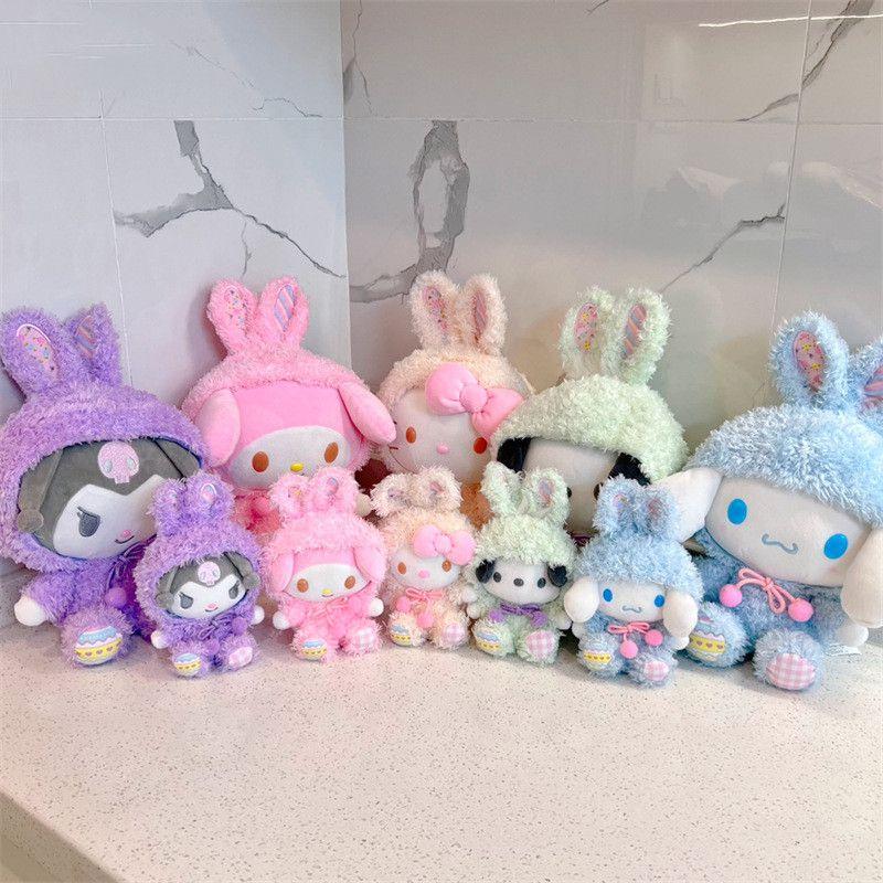 High Quality Short Plush Sanrio Cartoon Anime Doll Pp Cotton Stuffed Soft Toy