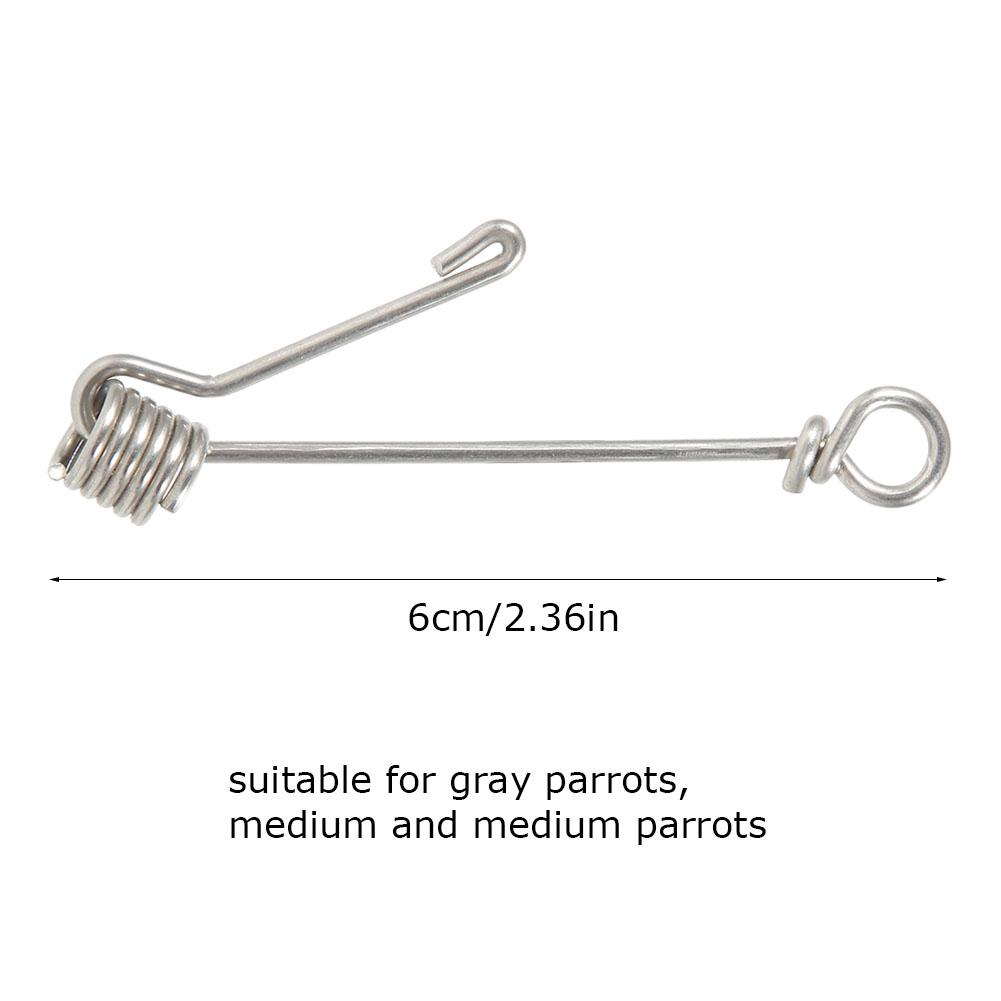 s Bird Leg Buckle Stainless Steel Opening Outdoor Activity Anklet (Medium )