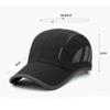 Breathable Sports Golf Baseball Cap Adjustable Summer Sun Hat New Quick-Drying Mesh Peaked Cap