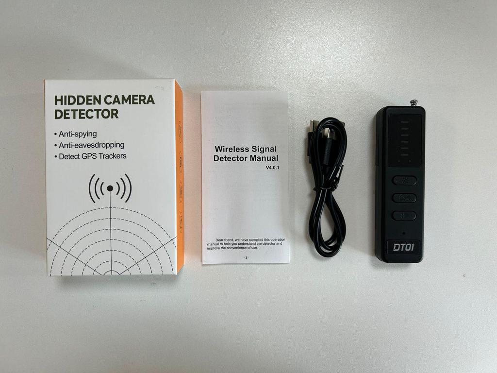 2026 Anti-Eavesdropping & Anti-Peeping Wireless Signal Detector with Hotel Camera & GPS Detection