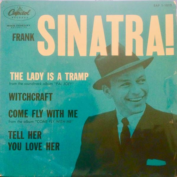 

7inch Record FRANK SINATRA The Lady Is A Tramp EAP11013 Capitol Records UK Jazz Used