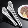 Stainless Steel Food Tongs Kitchen Utensils Food Clip Portable for Picnic Barbecue Cooking