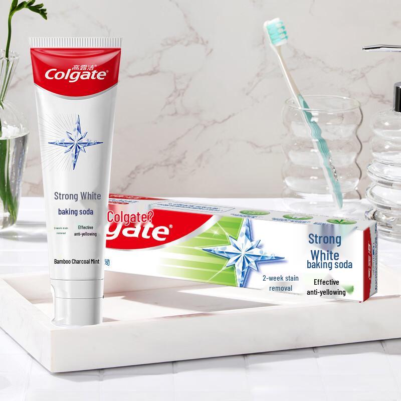 Colgate Fresh Breath Whitening Bamboo Charcoal Mint Toothpaste