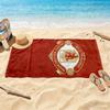 Manchester Beach Towel Quickdry Soft Microfiber Comfortable Lightweight Suitable For Swimming Gym Camping Yoga Vacation