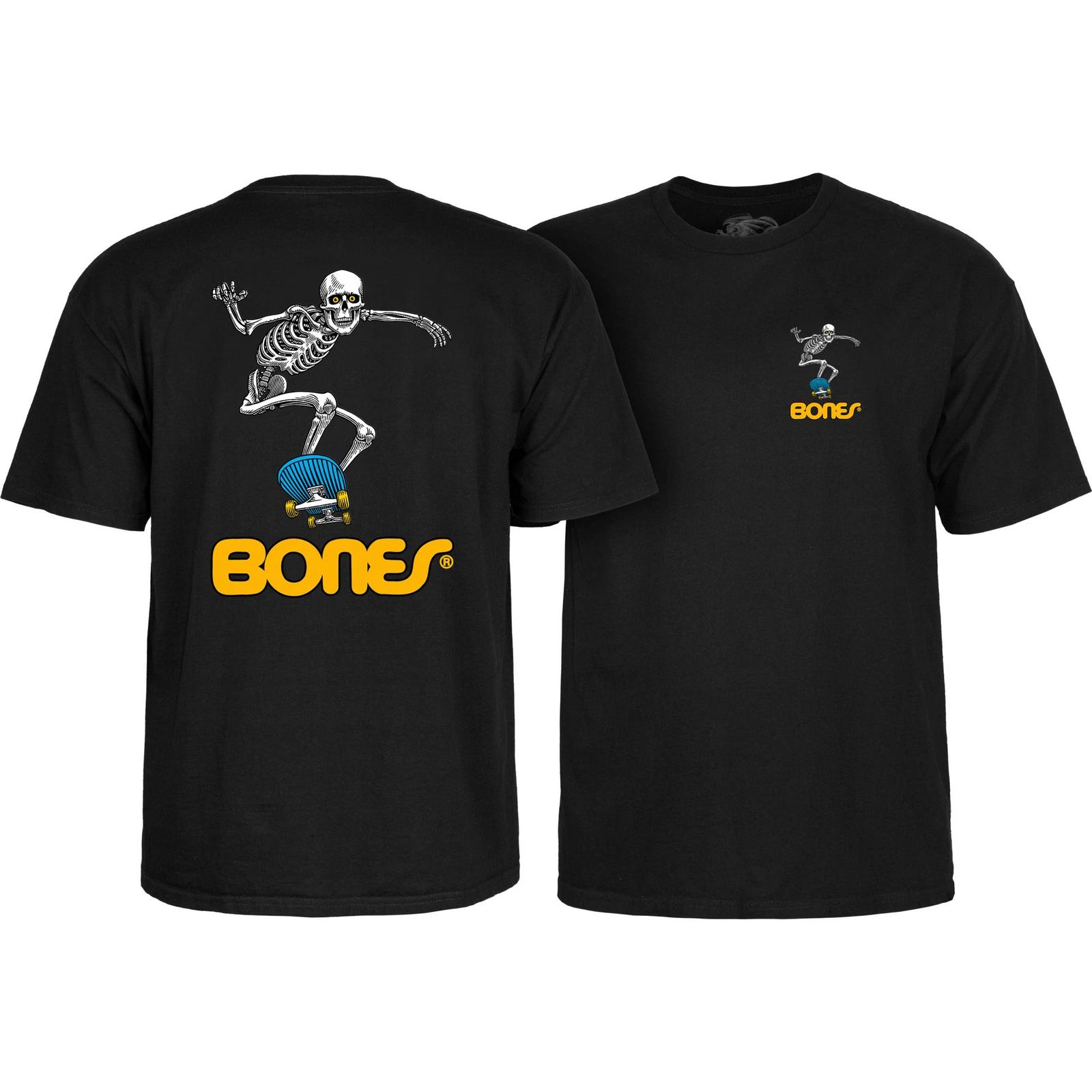 Powell Peralta Skateboard Shirt Skateboard Skeleton 2 Black XL