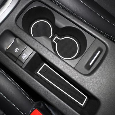 Mata antypoślizgowa do rowków w drzwiach i uchwytów na kubki dla Hyundai Kona 2017 2018 Kauai Akcesoria wewnętrzne