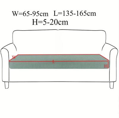 Housse de Canapé Multifonctionnelle, Chenille Antidérapante Protecteur Adapté aux Animaux pour Canapé 2 Places, 3 Places, Canapé d'Angle Toutes Tailles, Lavable