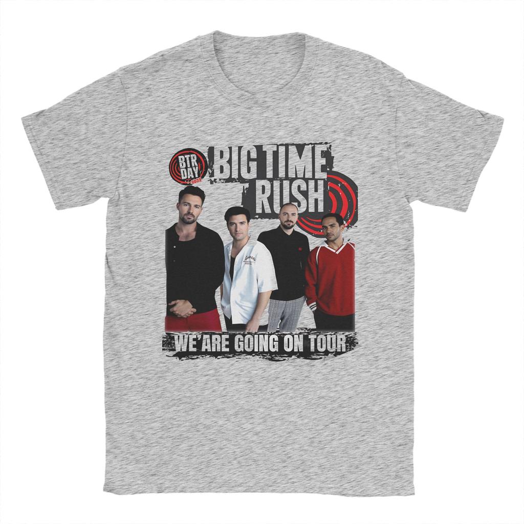 Mens Womens Big Time Rush 2025 Shirt 100% Cotton New Arrival T-Shirt  Top Clothing