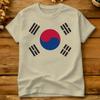 Oversized T-shirt Zomer Koreaanse Vlag Vrijetijds T-shirts Zuid-Korea Puur Katoen T-shirt Voor Unisex Klassiek Korte Mouw Top T-shirts