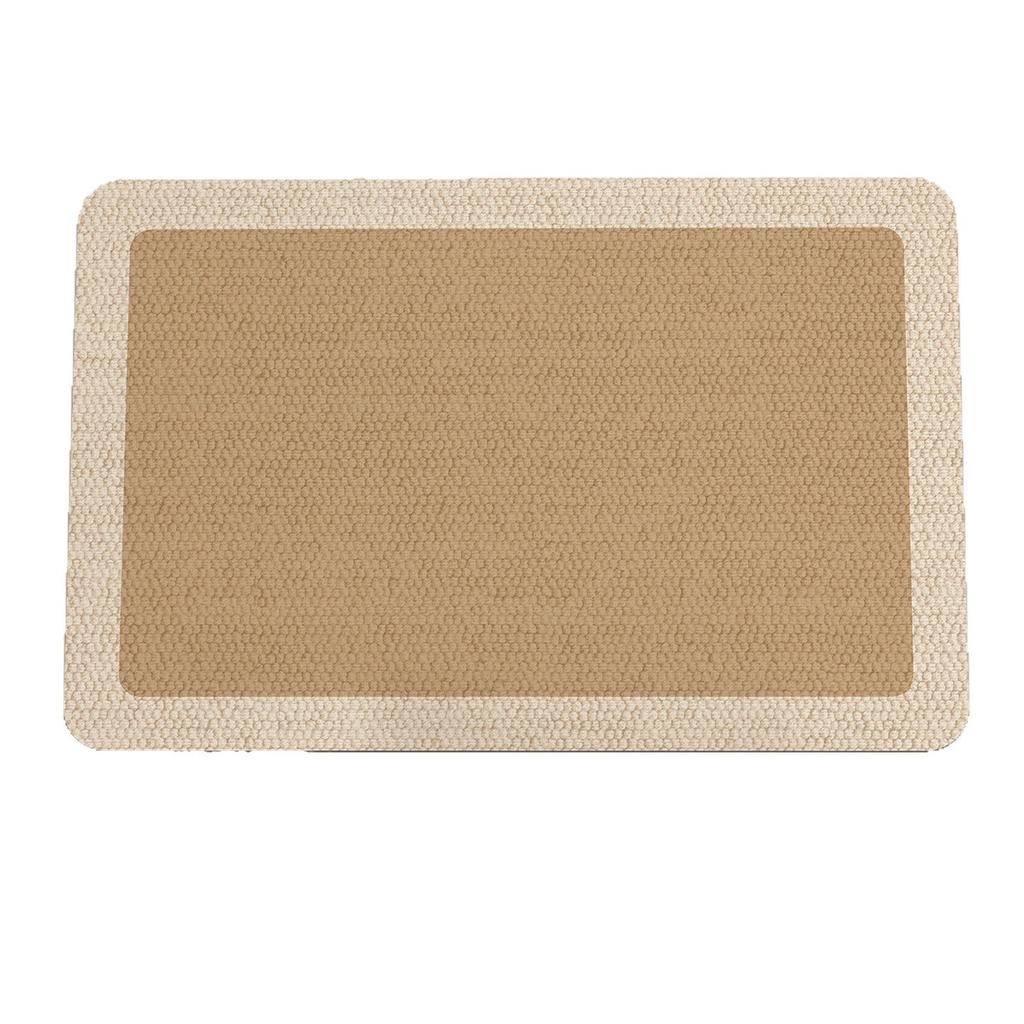 Wabi Sand Wind Bathroom Floor Mat Soft Diatom Mud Floor Mat Toilet Door Non-slip Absorbent Wear-resistant Foot Mat Diatom Mud