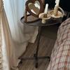 Narrow Space Side Tables Antique Coffee Table Luxury Living Room Corner Tea Tables Minimalist Bedroom Oval Table Home Furniture
