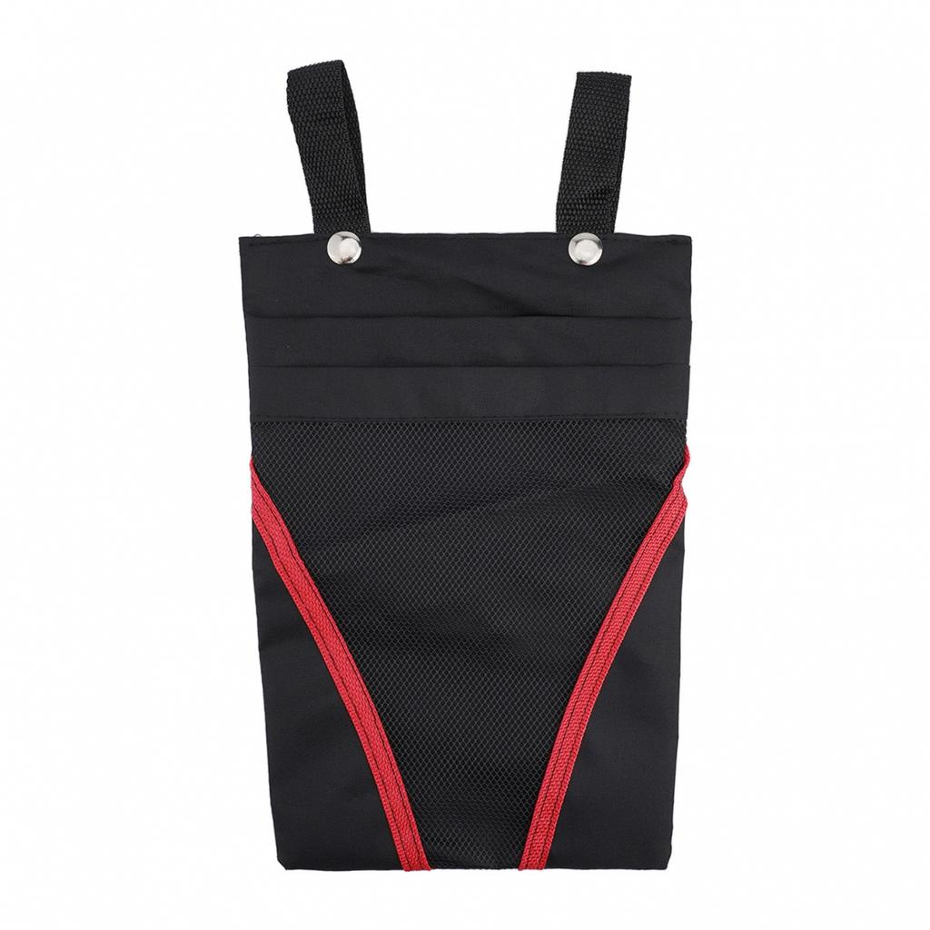 Weather-resistant Bike Basket Storage Bag Canvas Detachable