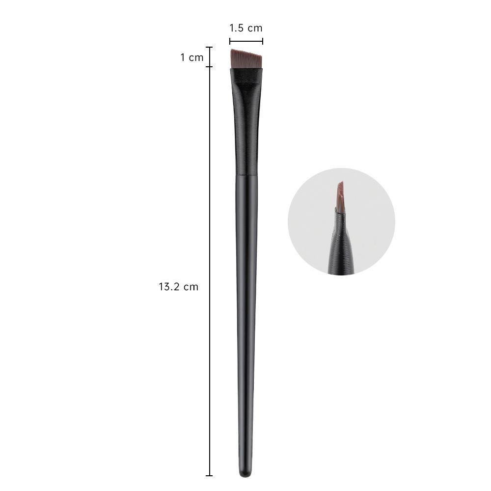 Blade Eyeliner Brush A102 Flat Head Bevel Eyebrow Brush, Single Eye Aegyo sal Eyebrow Powder Concealer Makeup Brush Tool