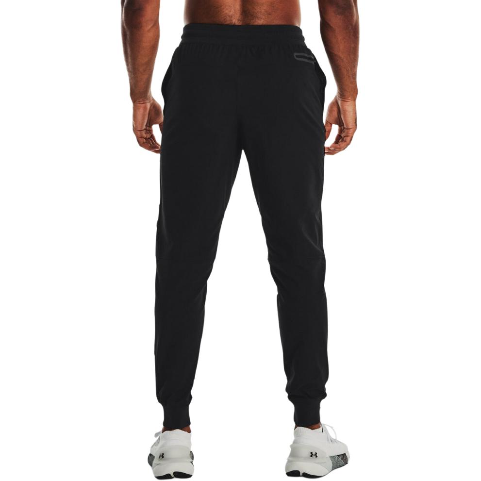 Under Armour Solid Color Sports Casual Pants Men Bottoms Black 1374658-001
