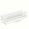 1pc Clear Acrylic Baseball Cap Storage Rack Home Desktop Organizer Heavy-Duty Hat Shelf Multi-Compartment Standalone Hat Display