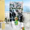 Teletubbies Personalized Text Beach Towel Soft Durable Quick-Dry
