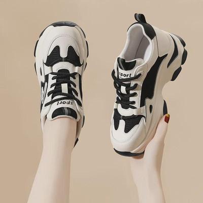 2024 Damen Freizeitschuhe mit dicker Sohle – Weich, höhenvergrößernd, perfekt für Frühling & Herbst