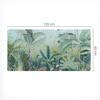 Protective Decorative Mat for Office Table Tropical Jungle 120x60 cm