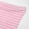 Sweet & Spicy Pink Striped Sleeveless Slim-fit Bandeau Top for Spring/Summer