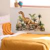 Cartoon Dinosaur Greenery Bedroom Living Room Home Background Beautification Decoration Wall Stickers