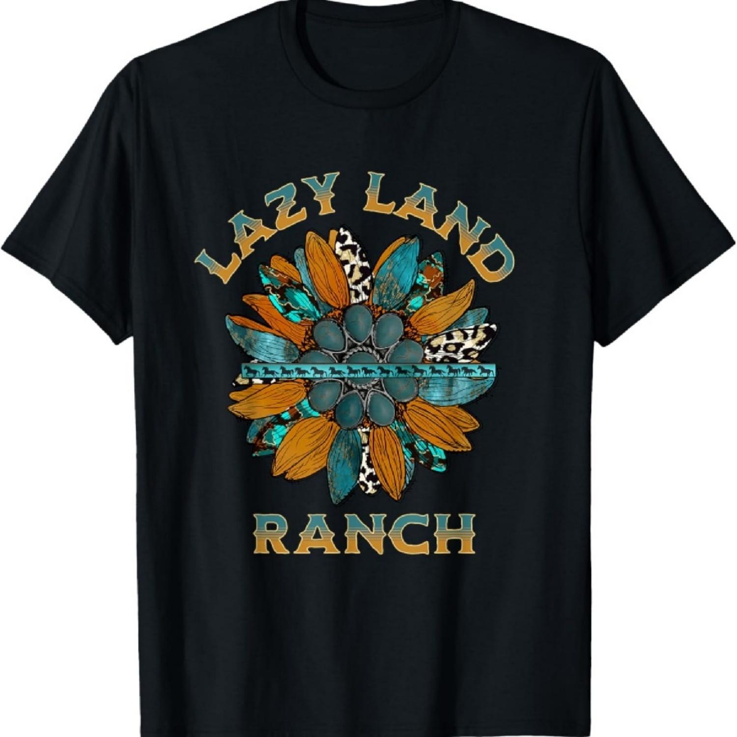 Футболка Lazy Land Ranch с полевыми цветами S