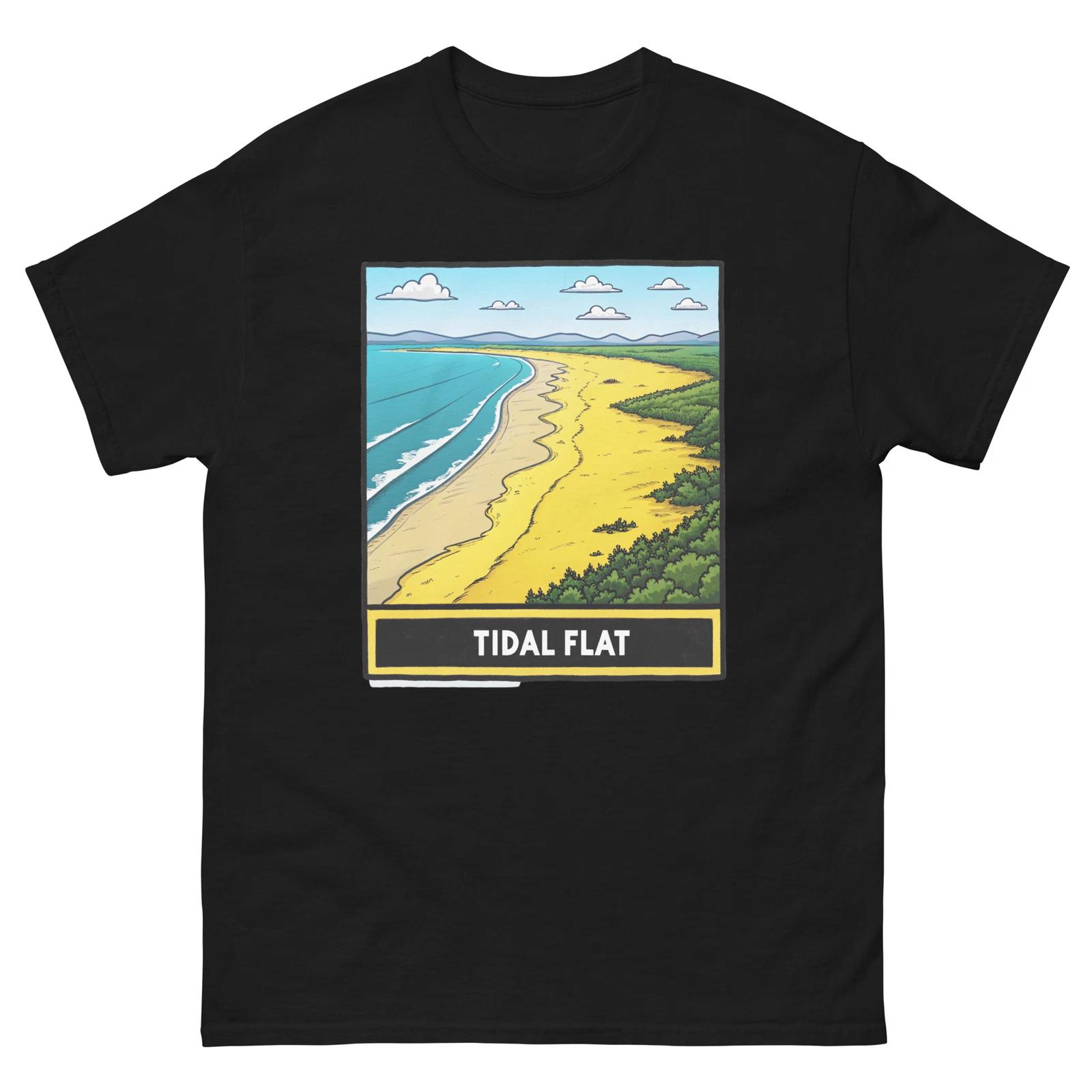 

Tidal Flat Geographical Landscape Location Scenery T-Shirt S