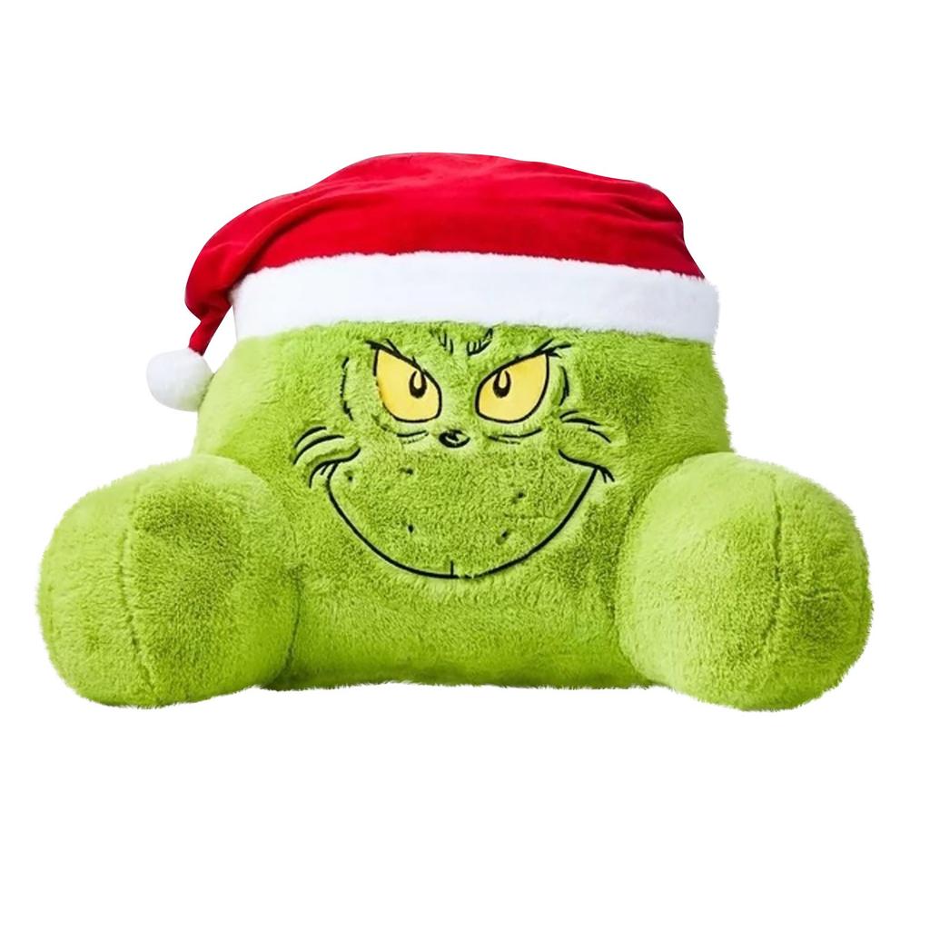Christmas Plush Green Pillow Pillow Creative Gift Home Holiday Atmosphere Pillow Decoration
