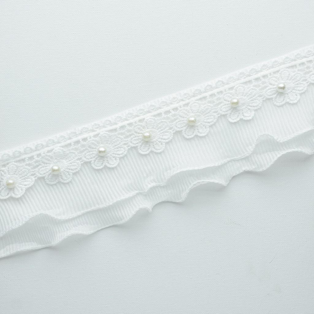 European Butterfly Floral Lace Curtain Trim & Table Edge Decoration