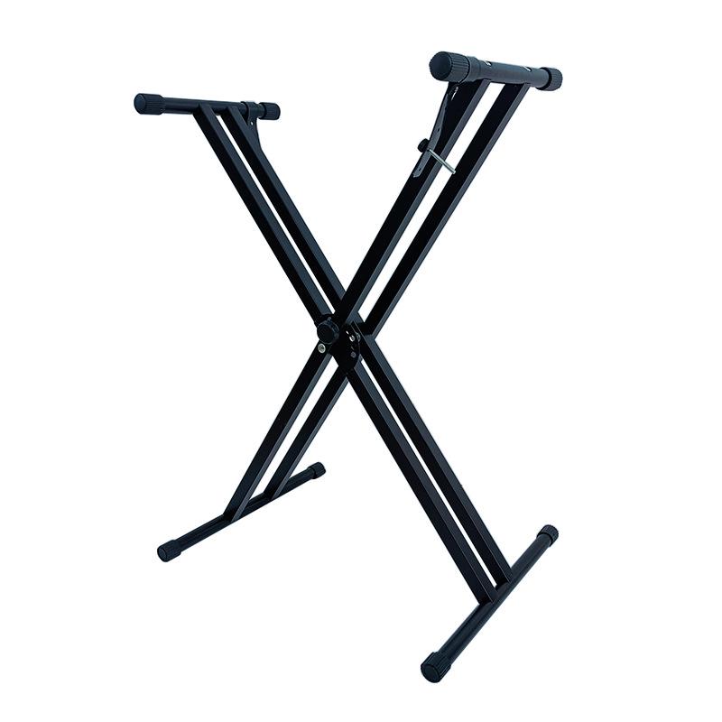 Pupitre de musique pliable en forme de X à double tube