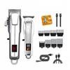 Dual Electric Hair Clipper with Digital Display, Stainless Steel Blade, Professional Salon Quality