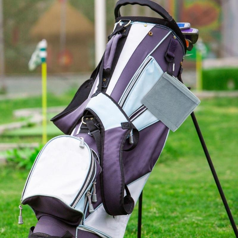 Golf Towel with Carabiner Hook for Golf Bag Golf Course Exercise Yoga Camping