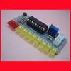 Sound Level Indicator Set LM3915 with 10 LED Display Suitable for DIY Electronics Sound Analysis Electoronics Soldering
