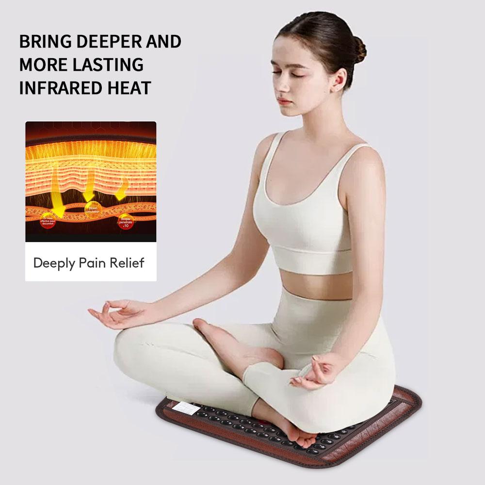 Portable Photon Heating Mattress Infrared Therapy Body Healthprostate Massage Pelvic Floor Muscle Vibration Heating Pad