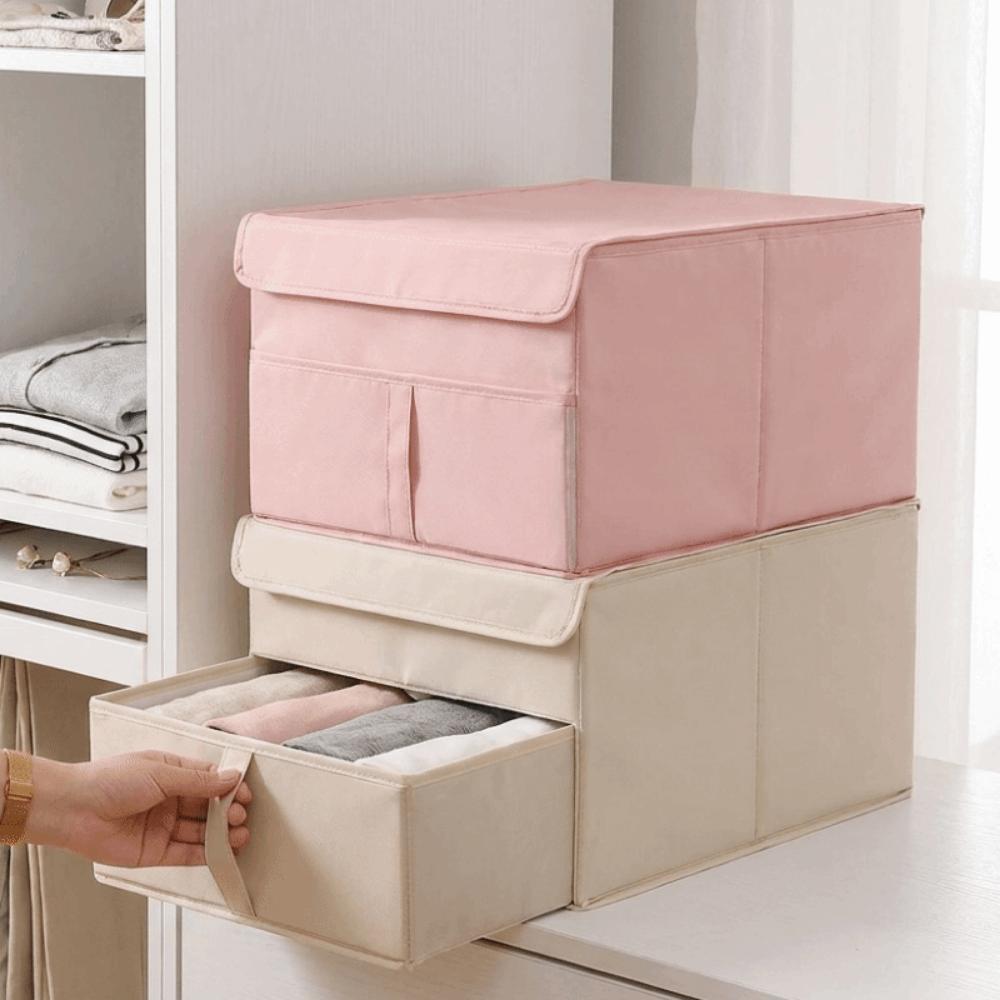 Drawer Type Underwear Storage Box Large Capacity Wardrobe Storage Box Blanket
