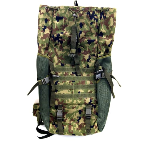 STORMCROS Military Rucksack, Large Capacity, Approximately 45L, Ideal for Hiking, Self-Defense Forces, Camouflage (JGSDF Camouflage) 42387