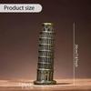 Leaning of Pisa Statue, Home Decor, Sturdy, Building Figurine, Model for Shelves