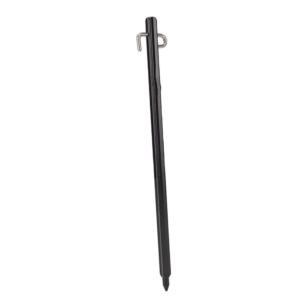 Heavy Duty Aluminum Alloy Tent Ground Stakes with Reinforced Hook, 11.02 Inch for Awning