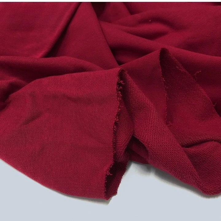 Wide 180cm French Terry Loop Cotton Knitted Fabric Abrasion-Resistant Sweatshirt Sweater Suit Sports Casual Wear Comfortable