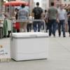 Tragbare Kühlbox 3 L Kleiner Eisbehälter Thermische Kühlbox Keine Elektrizität Kühlgerät Leicht zu reinigen Für Camping Outdoor