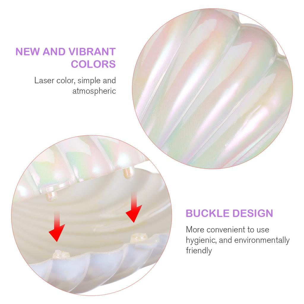 30Pcs Seashell Candy Boxes For Adults Mermaid Theme Gift Containers Small Candy Storage Party Favors Birthday Shower Decor