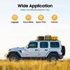 Universal Aluminum Car Roof Top Platform Rack, Luggage Carrier for SUV Truck Van, Direct Mount 150-200kg Capacity Exterior Parts