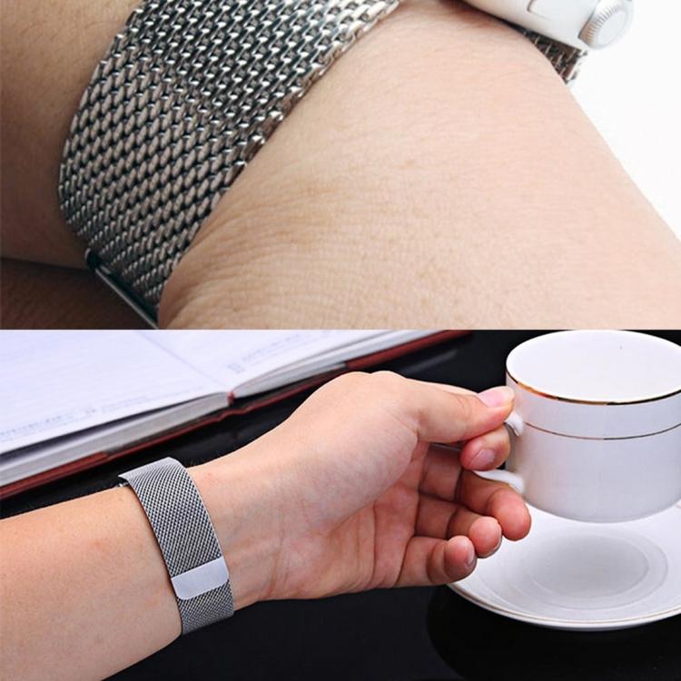 Correa de Pulsera de Acero Inoxidable con Cierre Magnético de Bucle Milanés de 18 mm para Huawei Watch Band 5