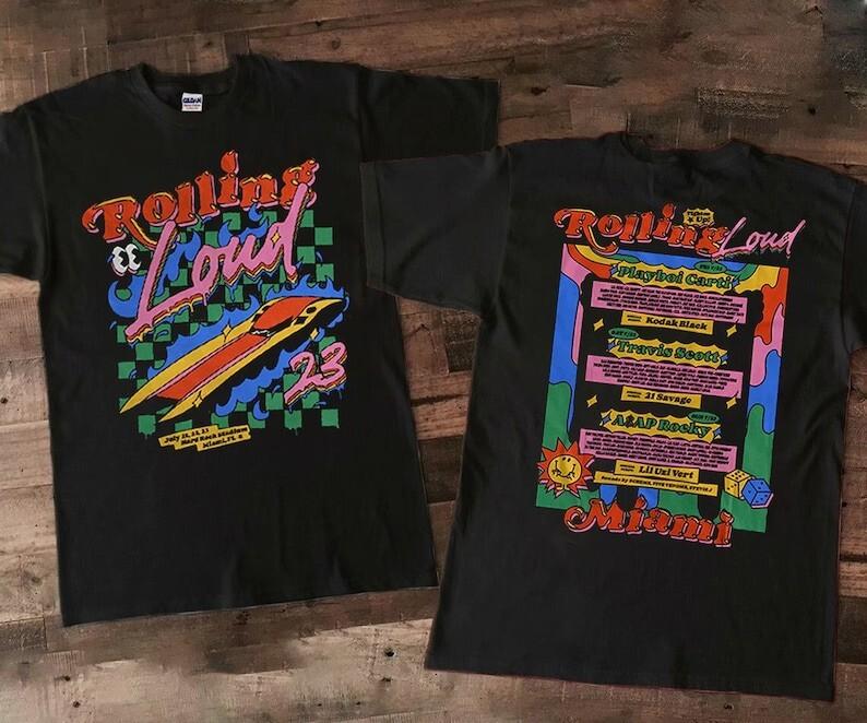 Rolling Loud Miami T-Shirt Sweatshirt black XL