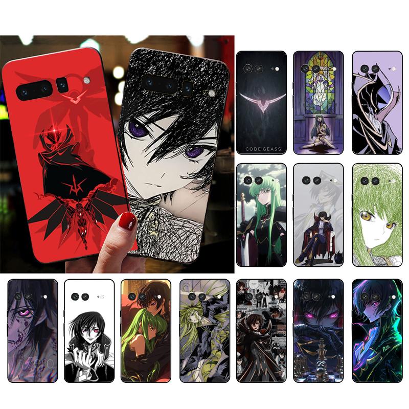 For Google Pixel 10 9 Pro XL Silicone Phone Soft Case For Google Pixel 9A 8A 7A 6A 5 Cover Shell Code Geass Cc Lelouch
